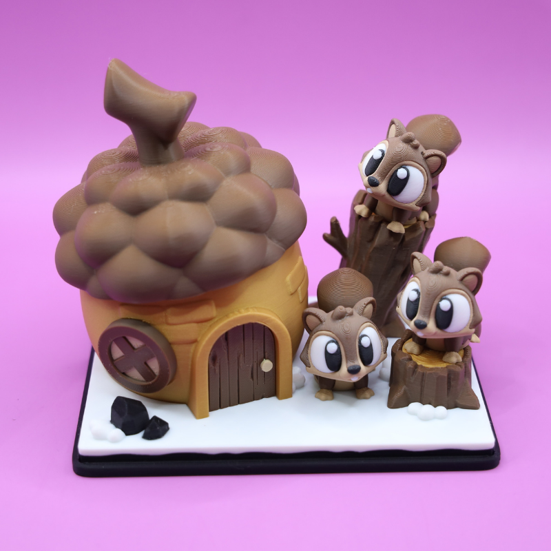 Squirrels and Acorn House
