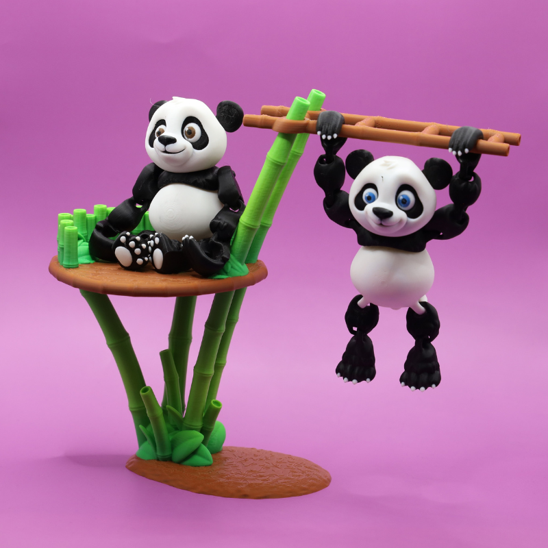 Hanging Panda