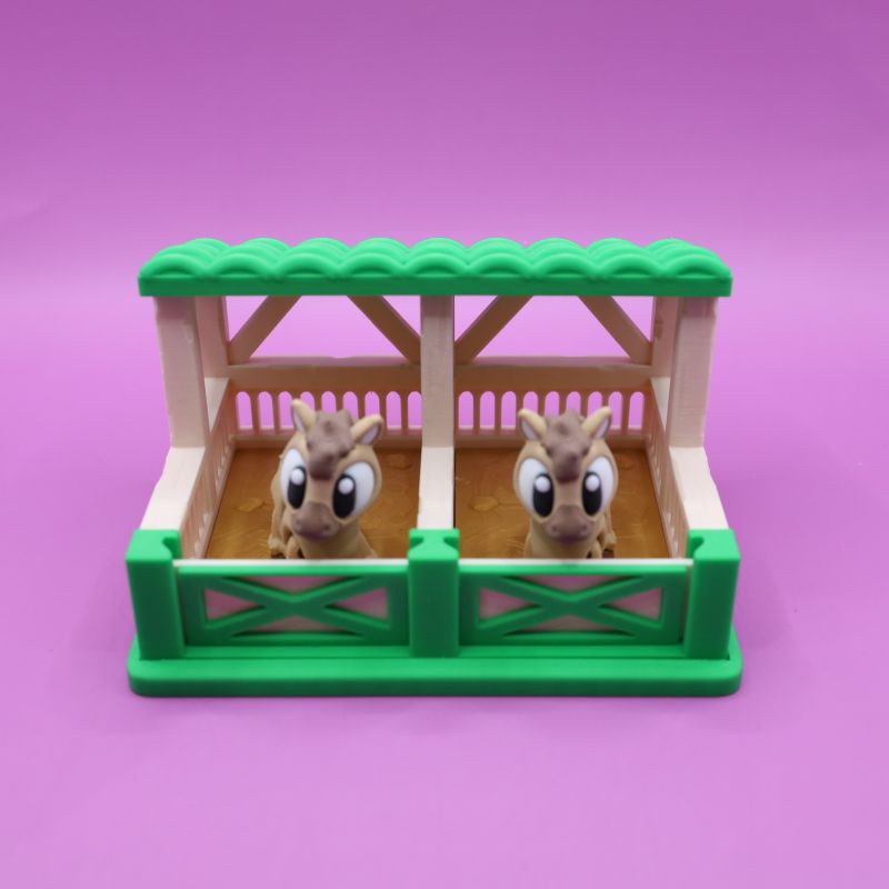 Stable and Horse Playset