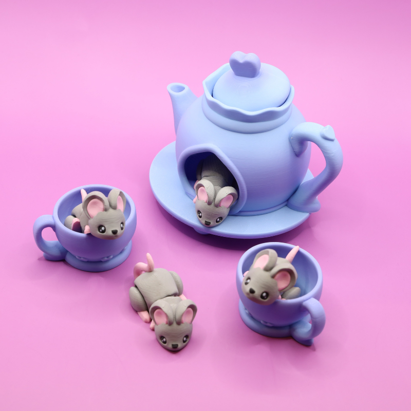 Mouse Tea Set