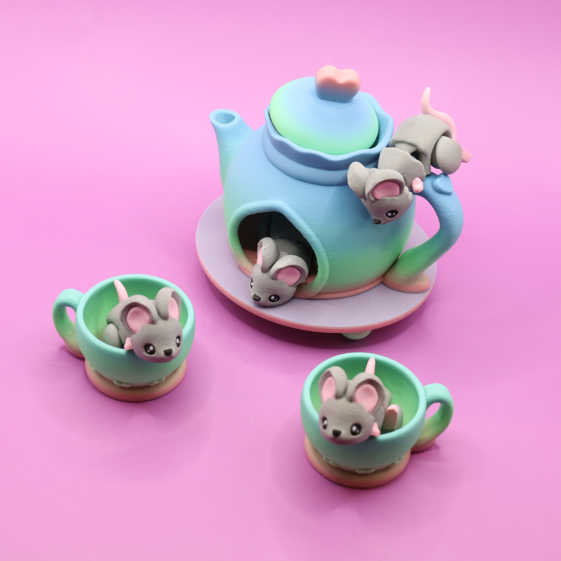 Mouse Tea Set