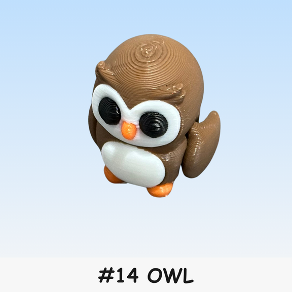 #14 Micro - Owl – TC3D Printing