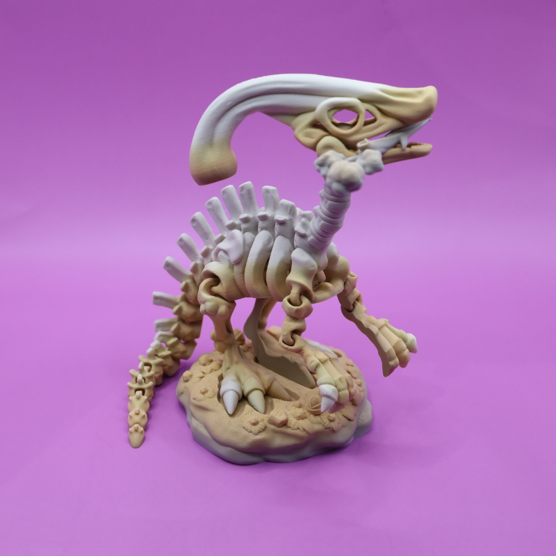 Parasaurolophus Skelton Dinosaur