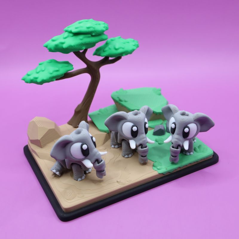 Elephant playset