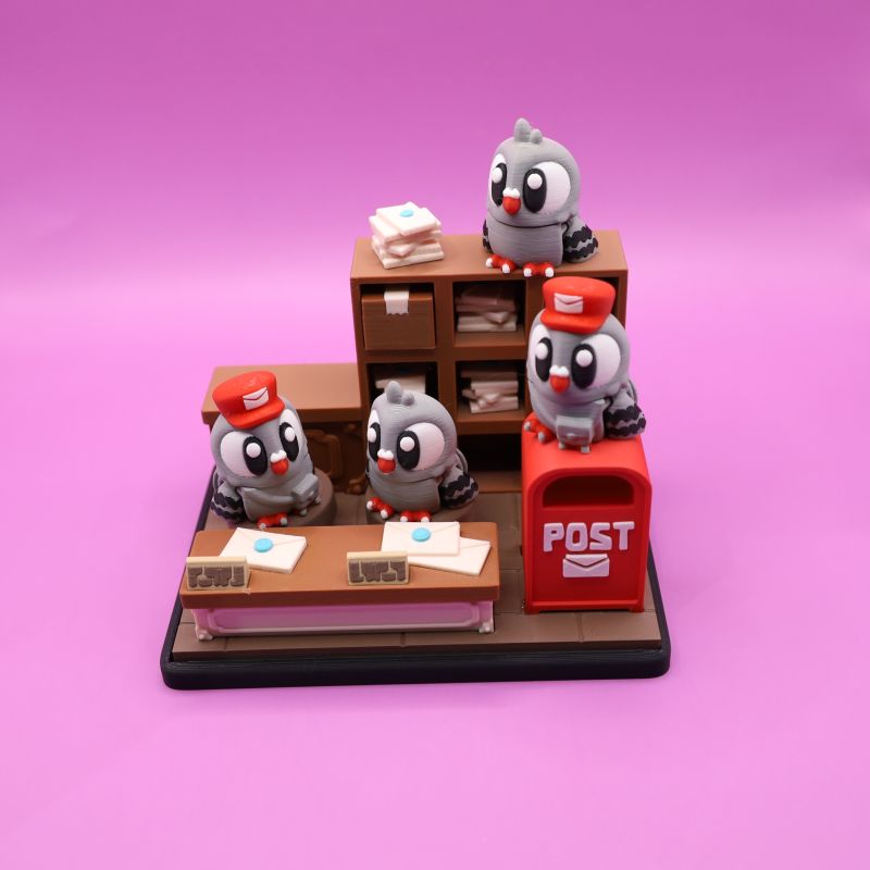 Pigeon Post Office Set