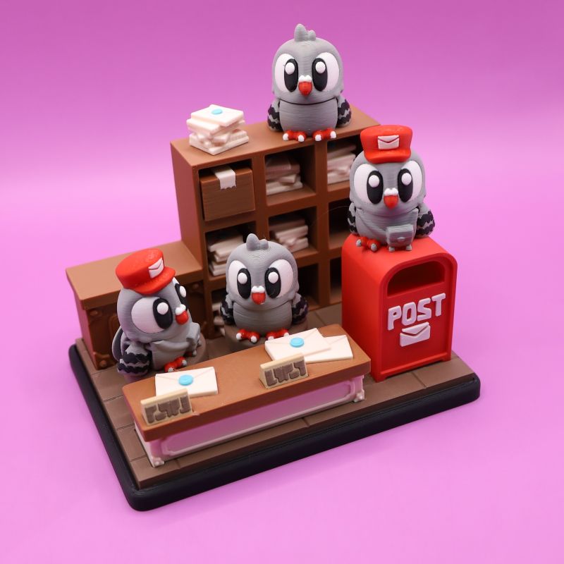 Pigeon Post Office Set
