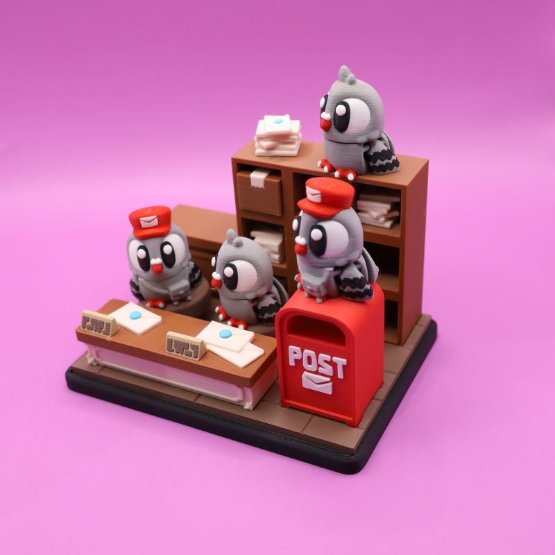 Pigeon Post Office Set