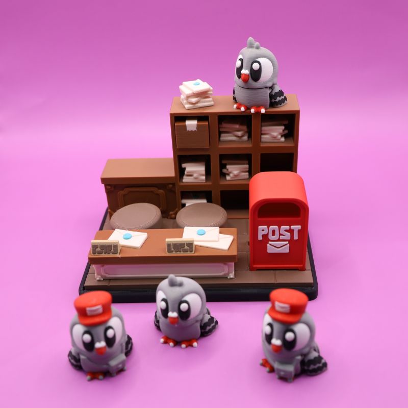 Pigeon Post Office Set