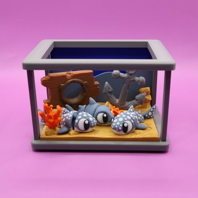 Sharks and Their Deep Sea Tank