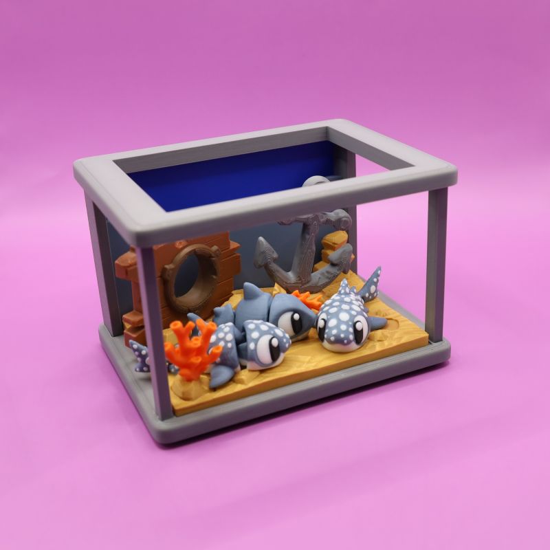 Sharks and Their Deep Sea Tank