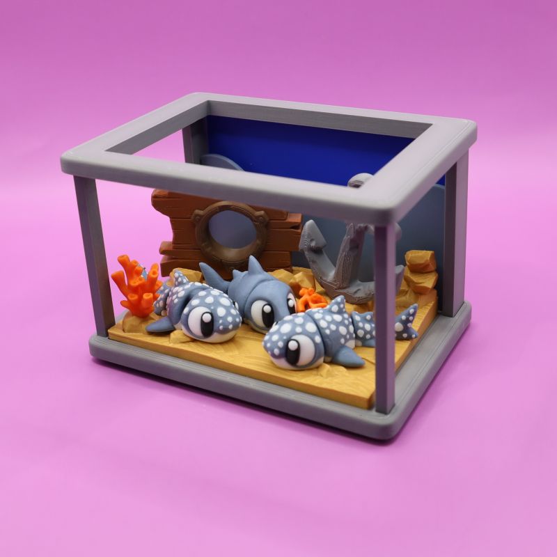 Sharks and Their Deep Sea Tank