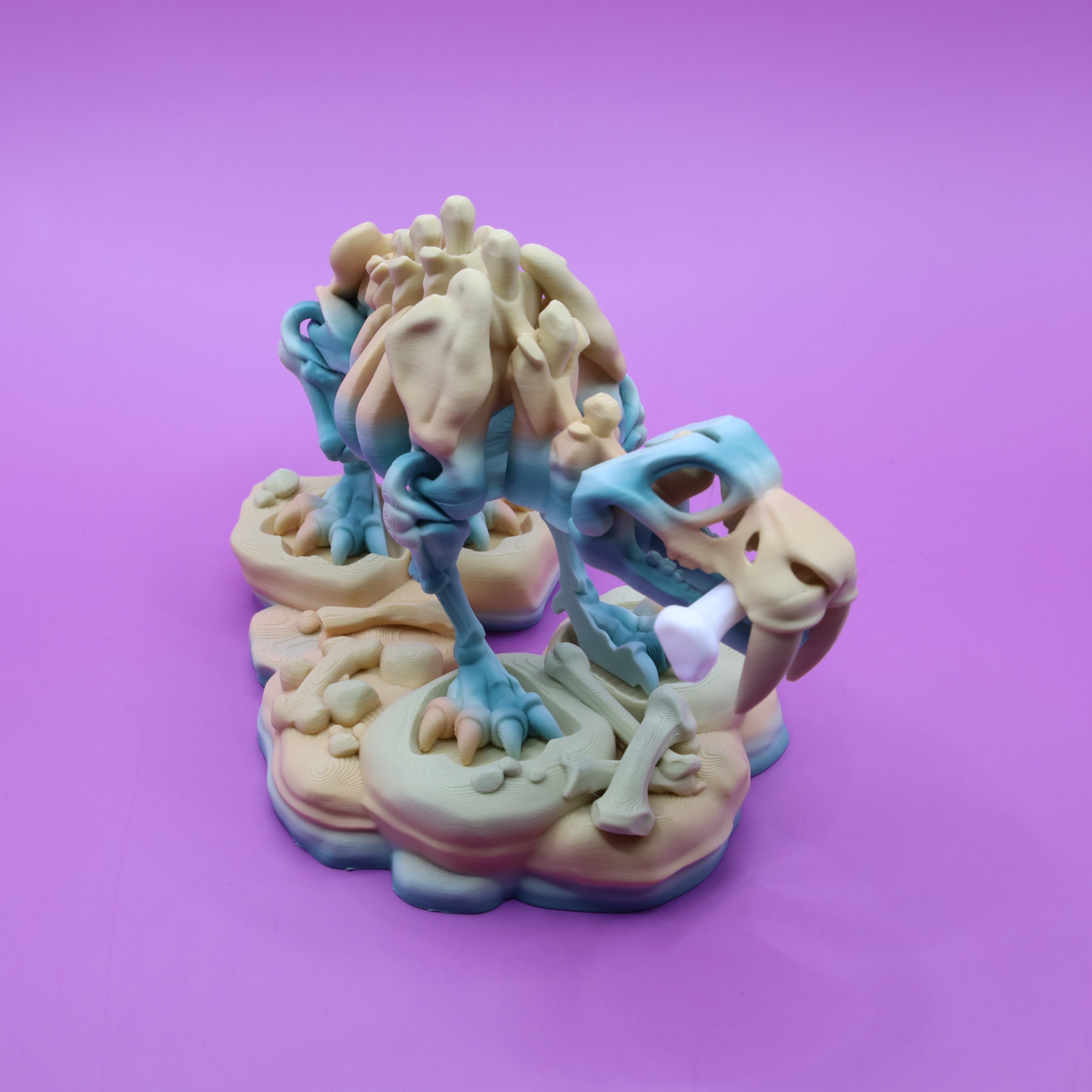 Skeleton Saber-Tooth Tiger