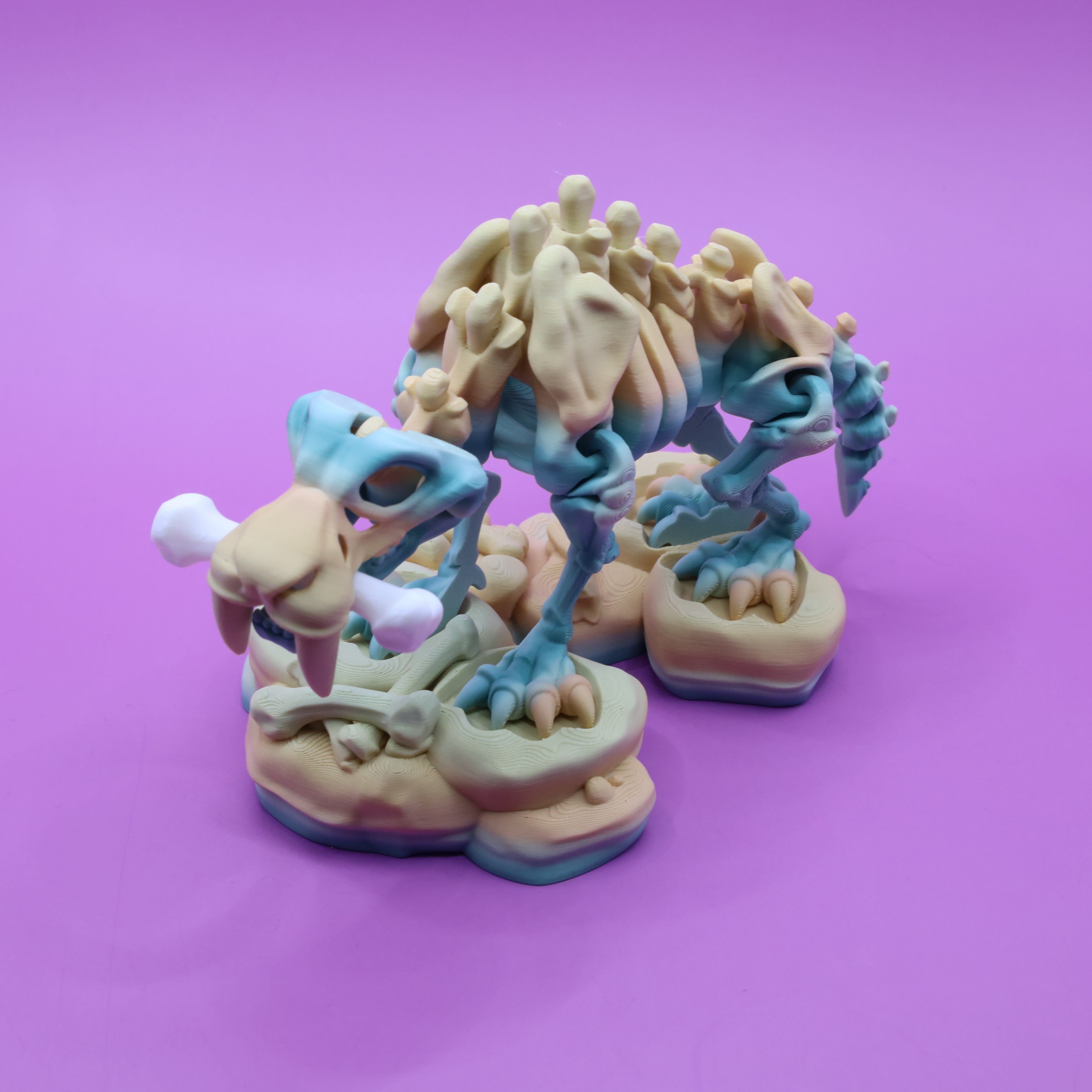 Skeleton Saber-Tooth Tiger