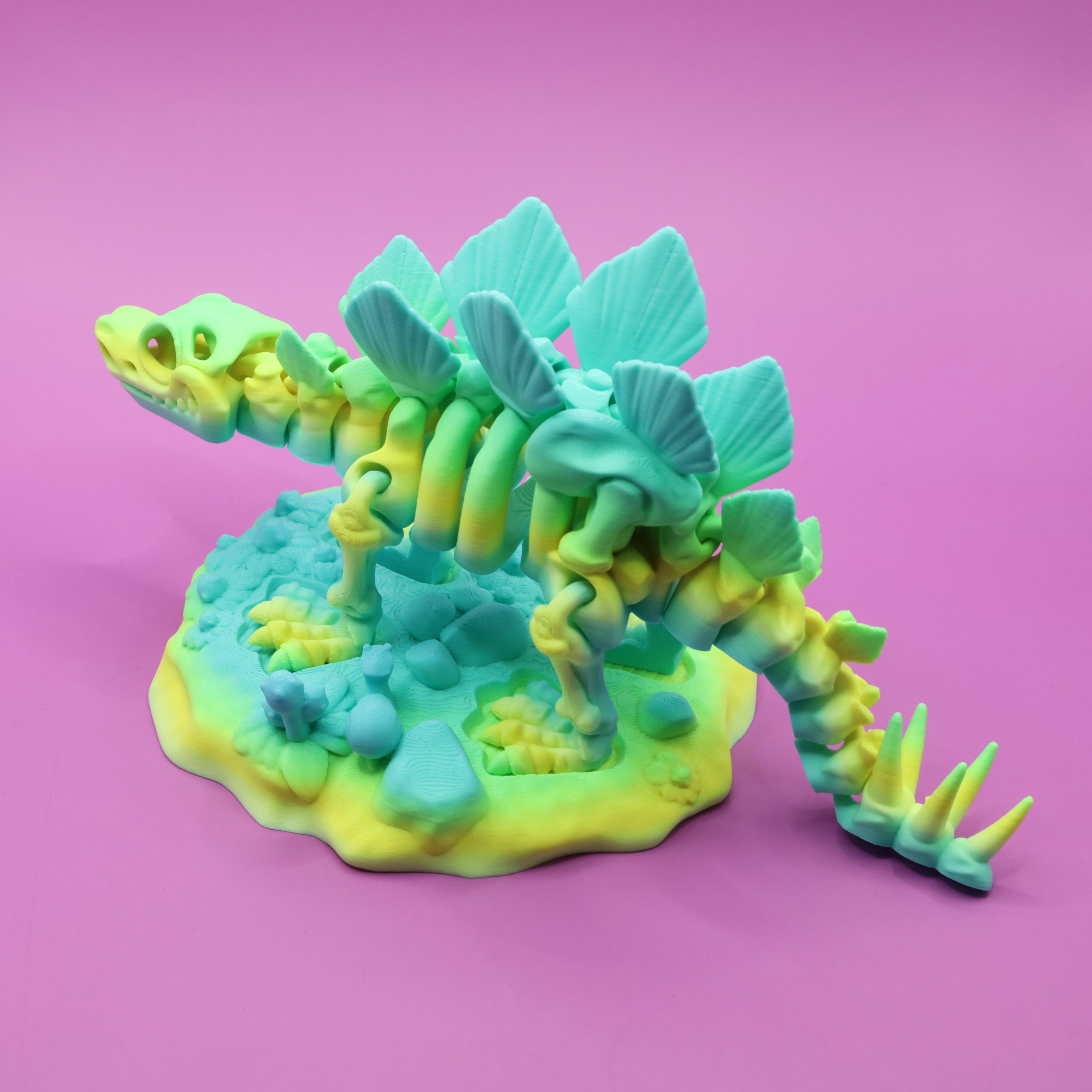 Skeleton Stegosaurus